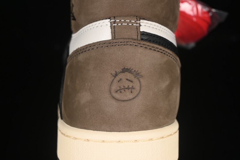 Nike Travis Scott x Air Jordan 1 High OG AJ1 Reverse Swoosh Limited Edition - CD4487-100