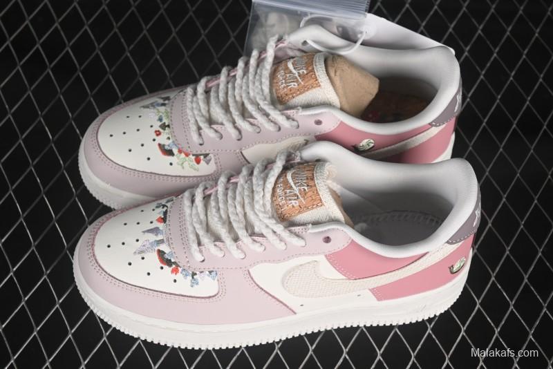 Nike Air Force 1'07 Low Casual Sneakers with Full-Length Air Cushion - IB8874-111
