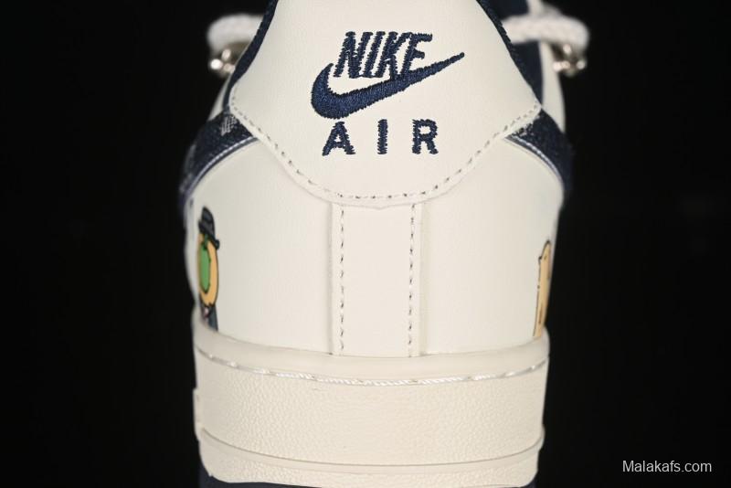 Nike Air Force 1 '07 Low x Capybara "Pour milkBape" Casual Sneakers - LV0506-110