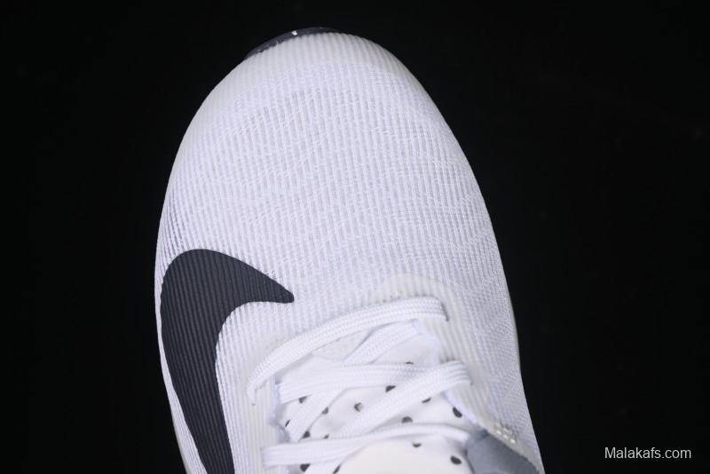 Nike Zoom Rival Fly 4 Lightweight Responsive Running Shoes with Flyknit and React Technology - FV6040-102