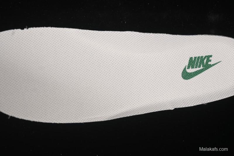 Nike Air Force 1 '07 Low Stussy Collaboration Green Swoosh Gum Sole Casual Sneakers - XX3168-138