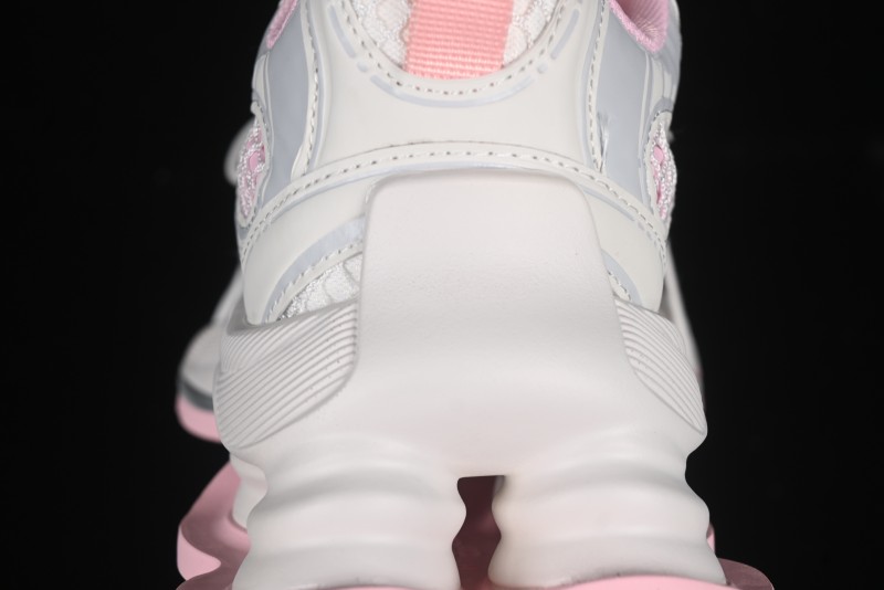 GG-CC Starry Sky Particle Silver White Lace-up Hollow Out Chunky Sneakers with 5cm Height Boost - G25U9778