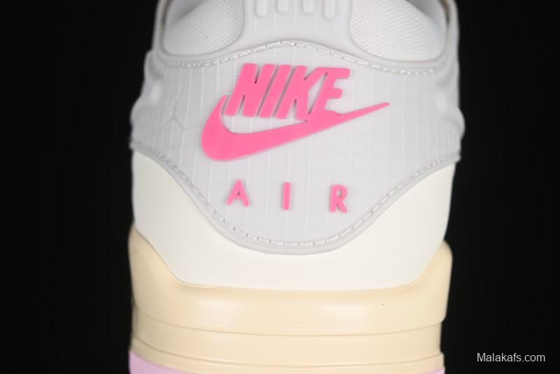 Nike Air Jordan 4 Remastered Retro Sneakers with Textile Mesh and Suede Upper - IB4466-025