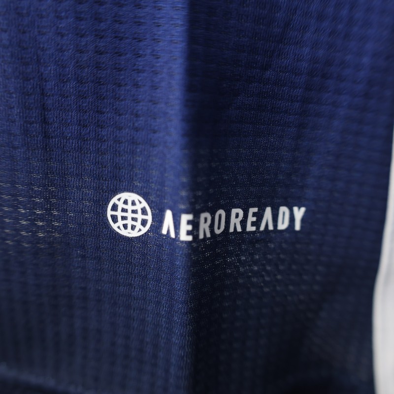 Player Version 2025 Algeria Blue with Arabic Sponsor Jersey