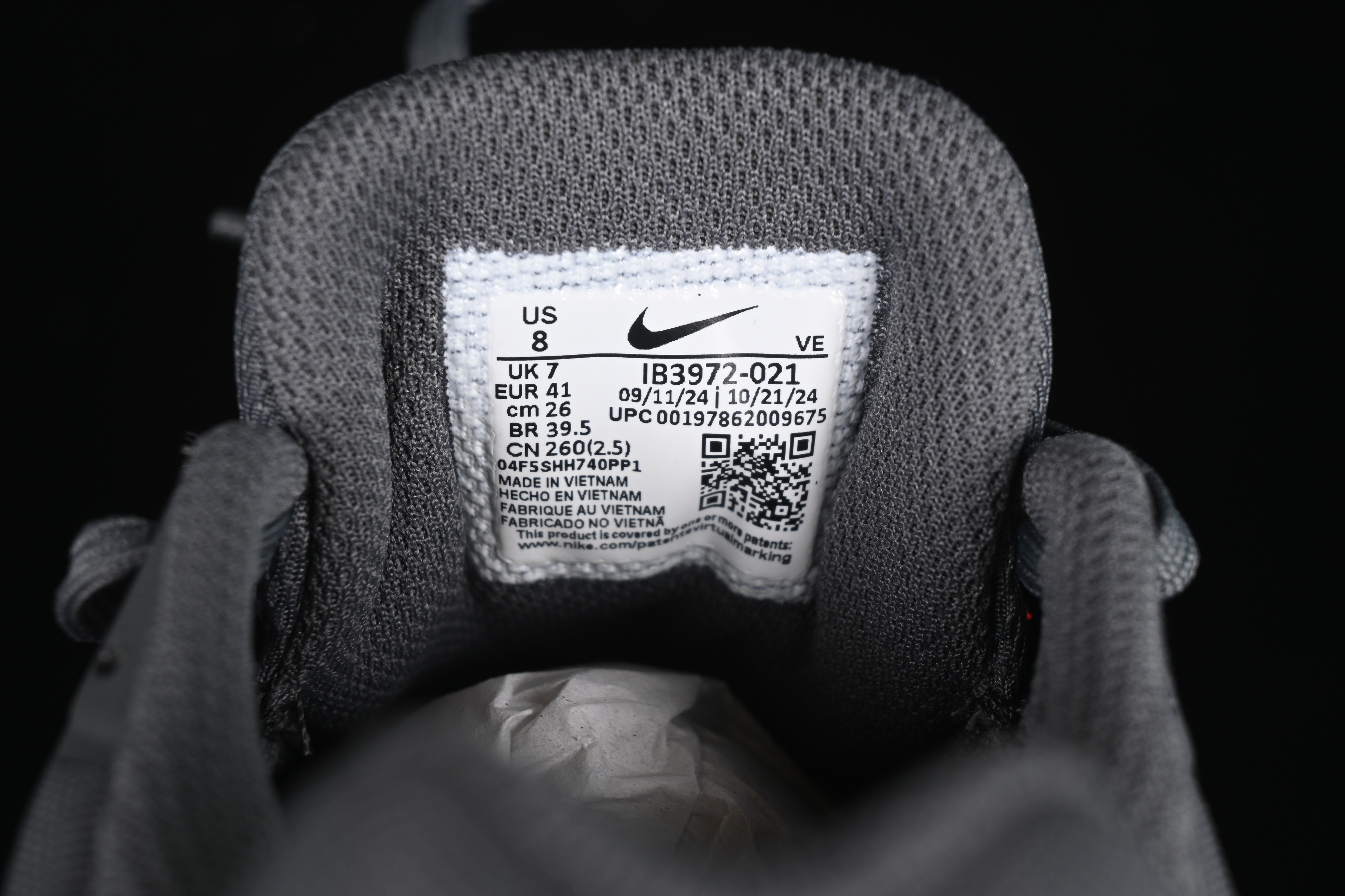 Nike Run Swift 3 Breathable Mesh Cushioned Running Shoes - IB3972-021