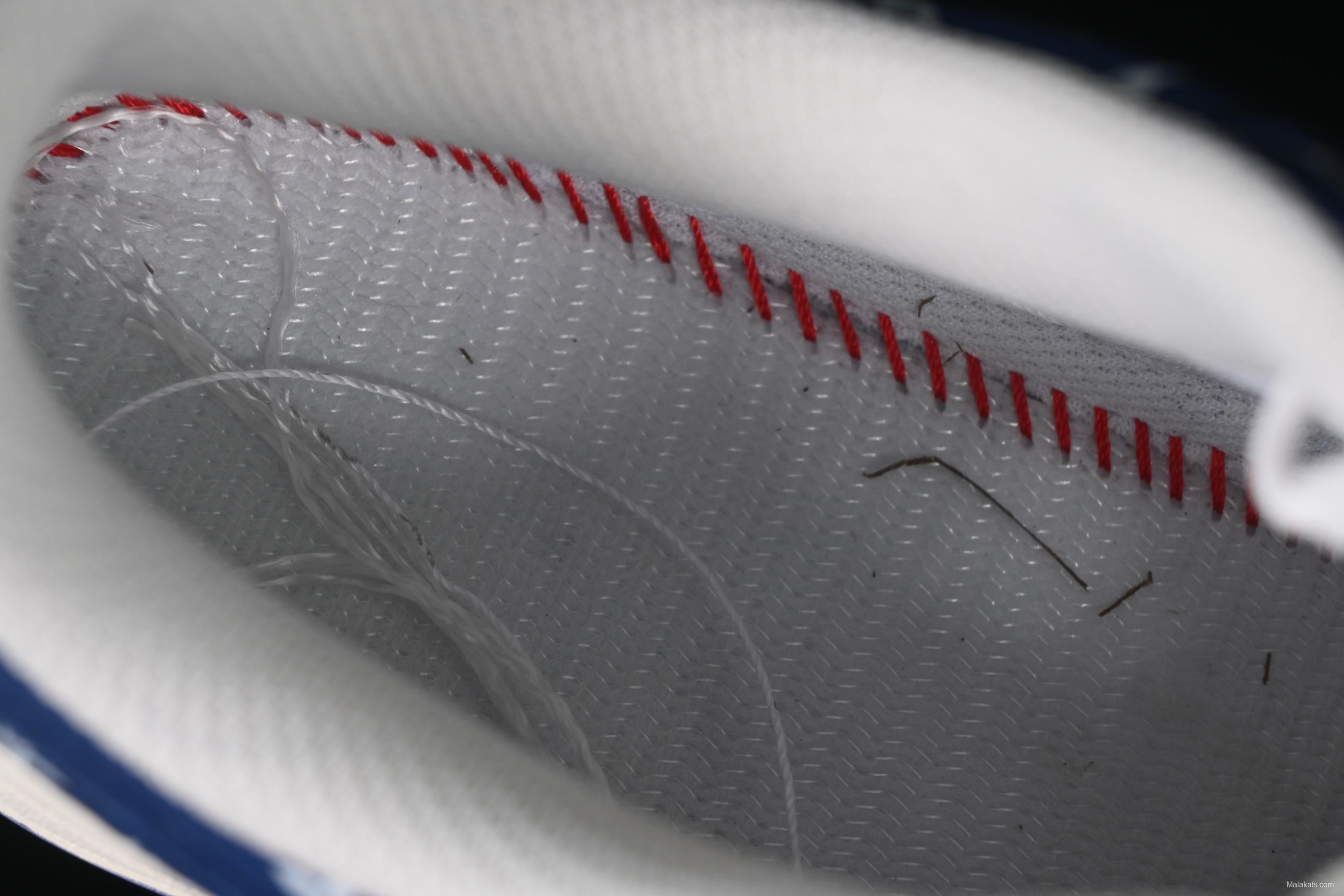 Nike Air Force 1 '07 Low LV Collaboration White Blue Swoosh Casual Sneakers - LW9279-008