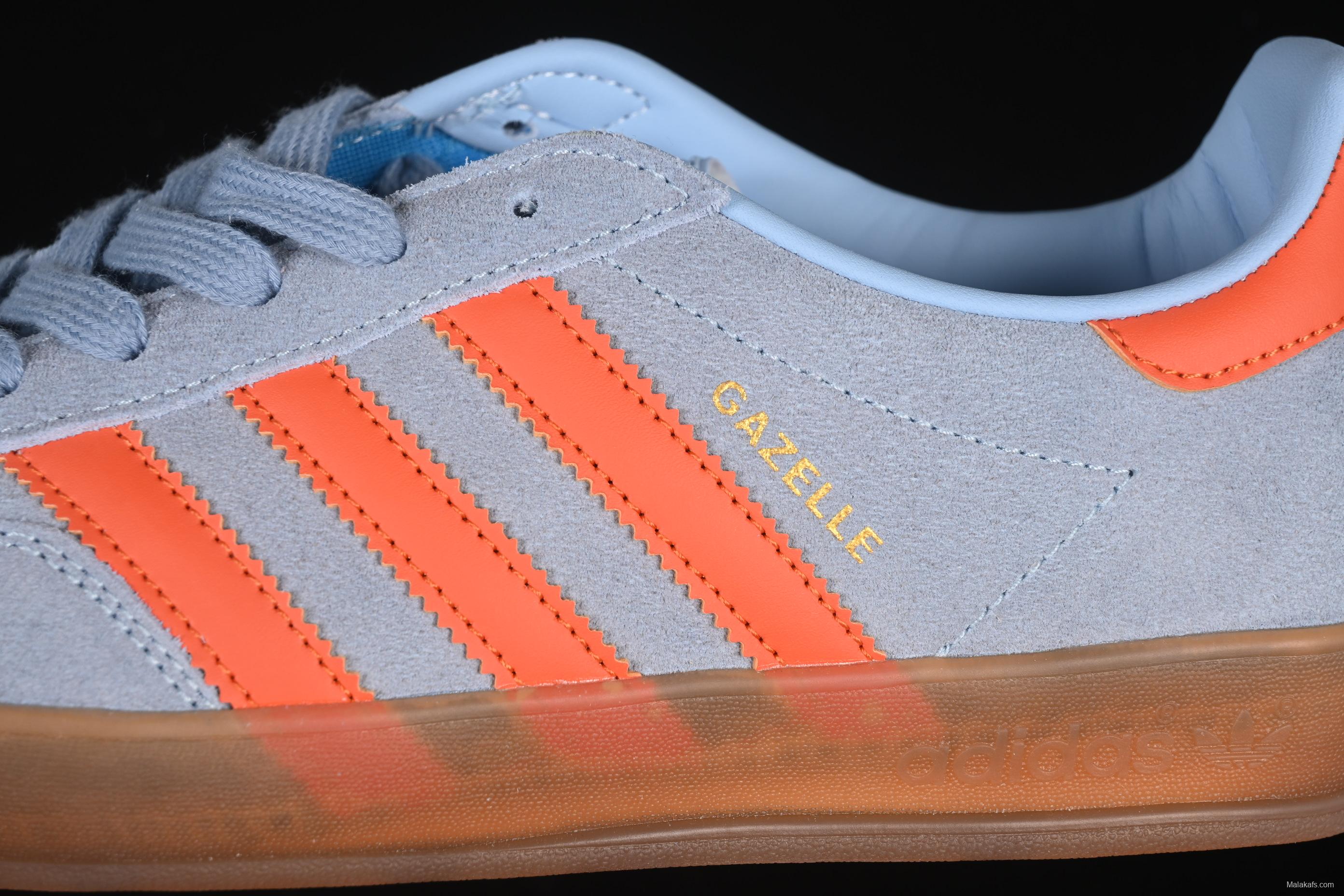 Adidas Originals Gazelle Indoor Retro Casual Sneakers with Anti-Slip and Wear-Resistant Sole - JH5405