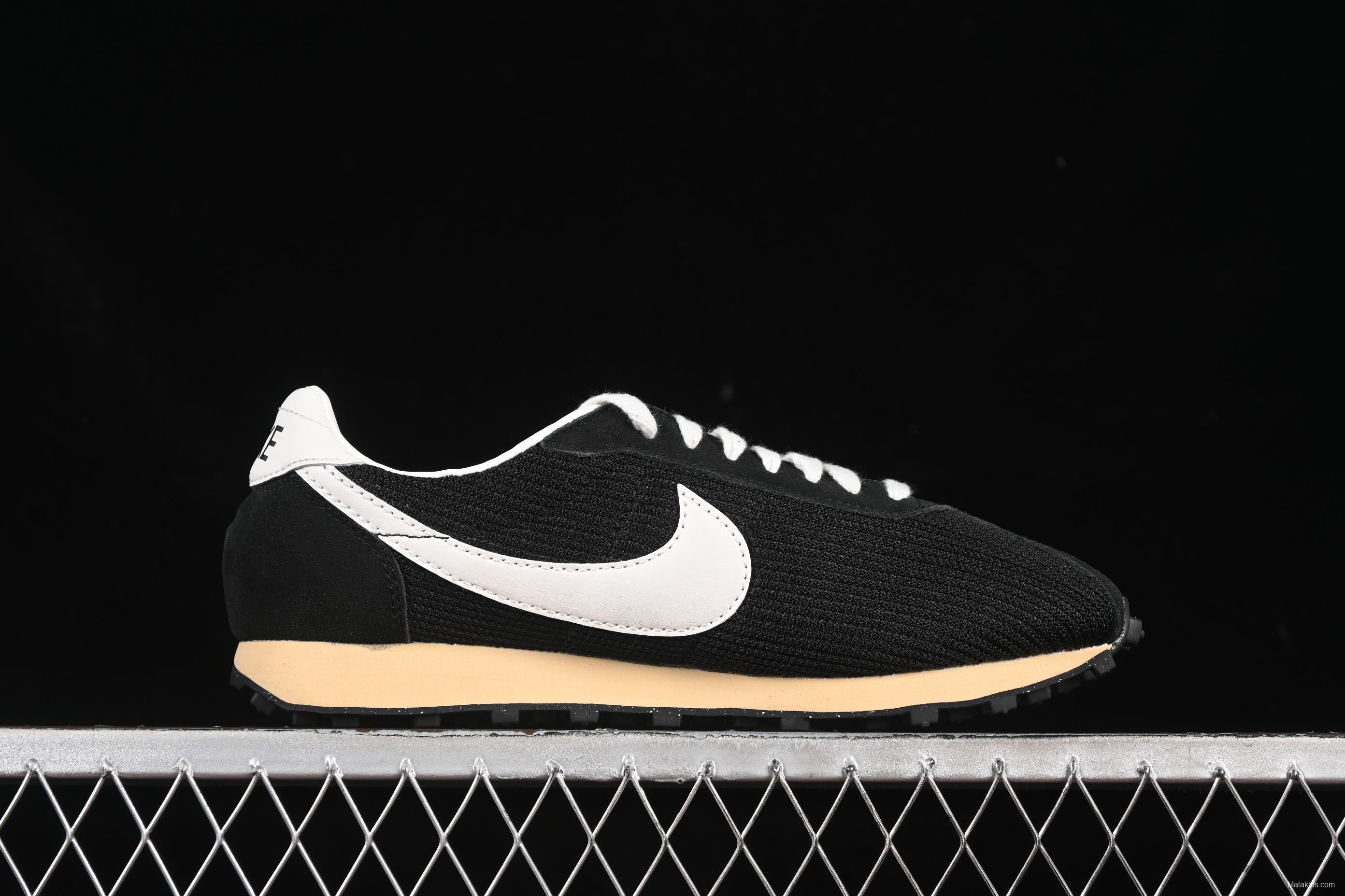 Nike Stussy Roshe Run LD-1000 Comfortable Versatile Non-Slip Wear-Resistant Waffle Low-Top Casual Running Shoes - HM0950-001