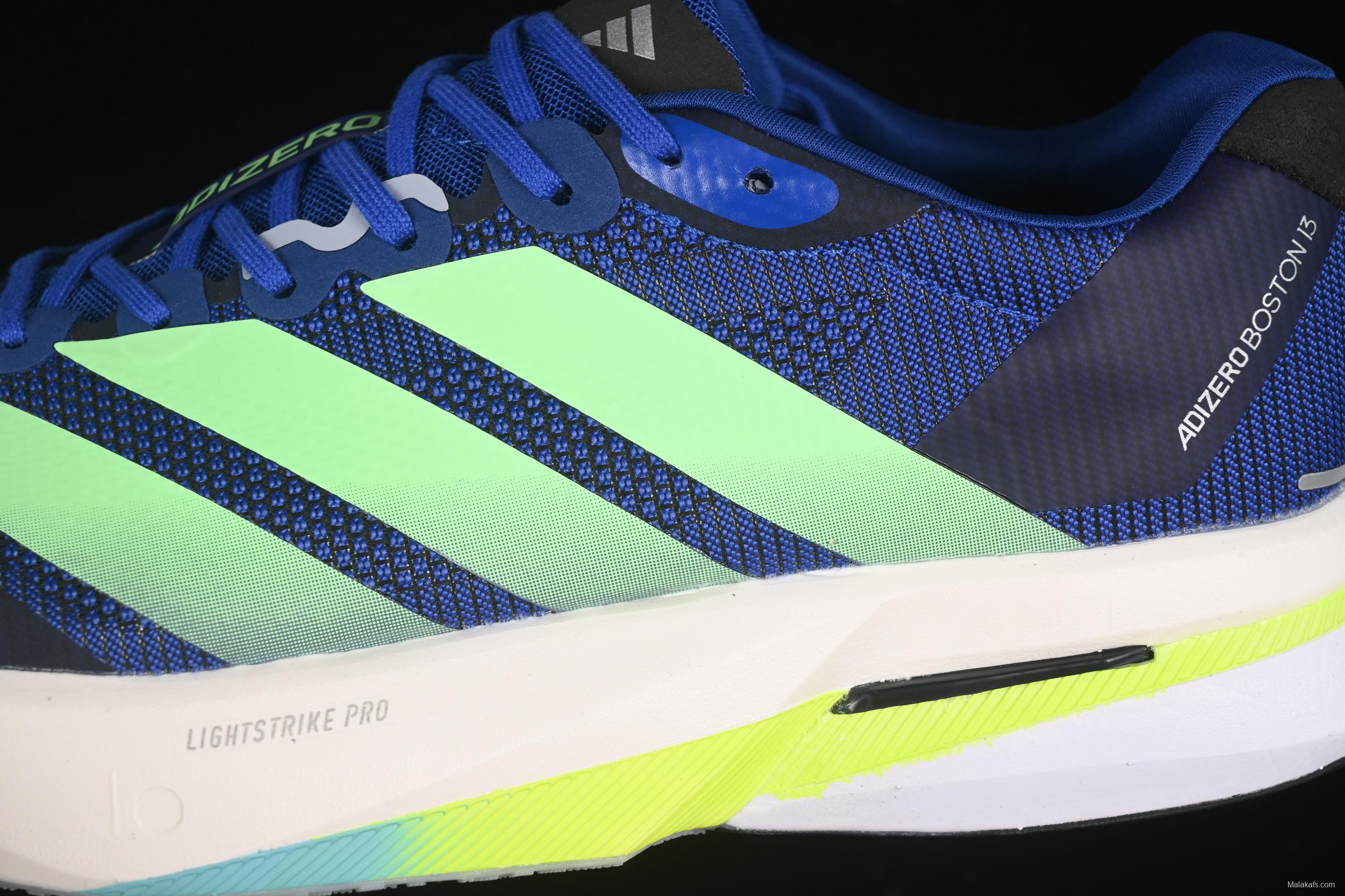 Adidas Adizero Boston 13 Running Shoes with Breathable Design - JS4944