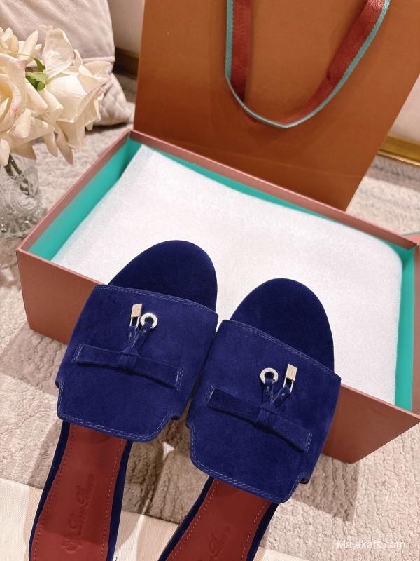 2025 Slippers LP Blue Suede Slide LY00000