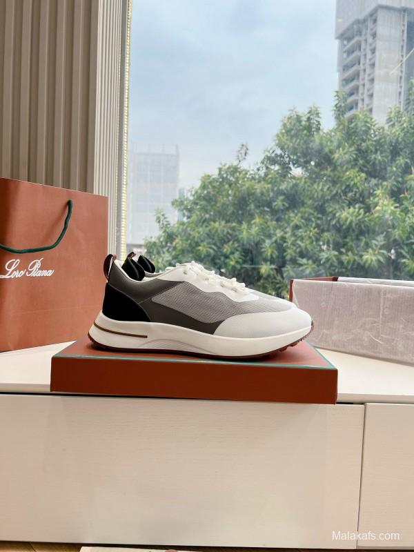 2024 Unisex Le Parmentier White Grey Black Knitted Casual Shoes Top Version MJ00340