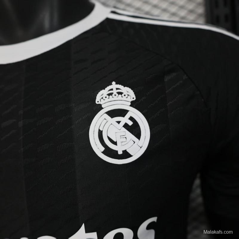 Player Version 25/26 Real Madrid Black Goalkeeper Jersey