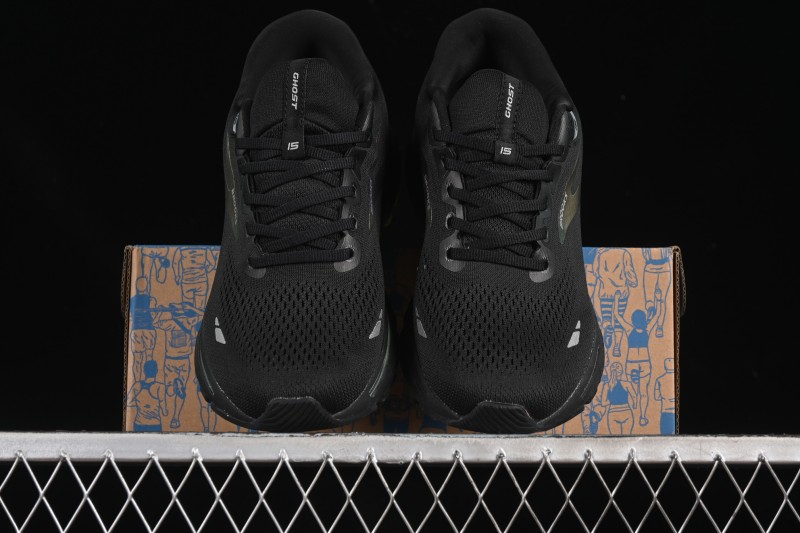 Brooks Ghost 15 Low-Cut Breathable Cushioned Support Casual Running Shoes - 1203801B189