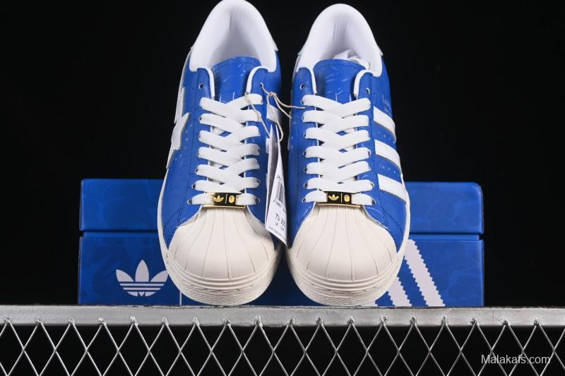 Adidas Bape Superstar Casual Skate Shoes - JR2702