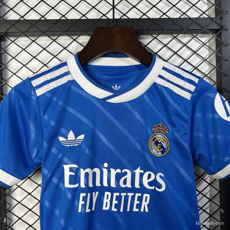 25/26 Kids Real Madrid THIRD Size 16-28 Jersey