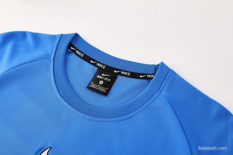 25/26 Nike Blue Short Sleeve Jersey+Shorts