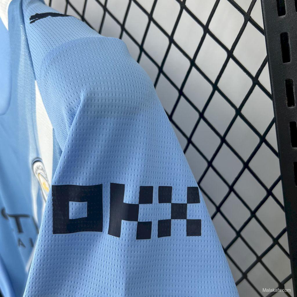 2025/26 Manchester City Home Women Jersey