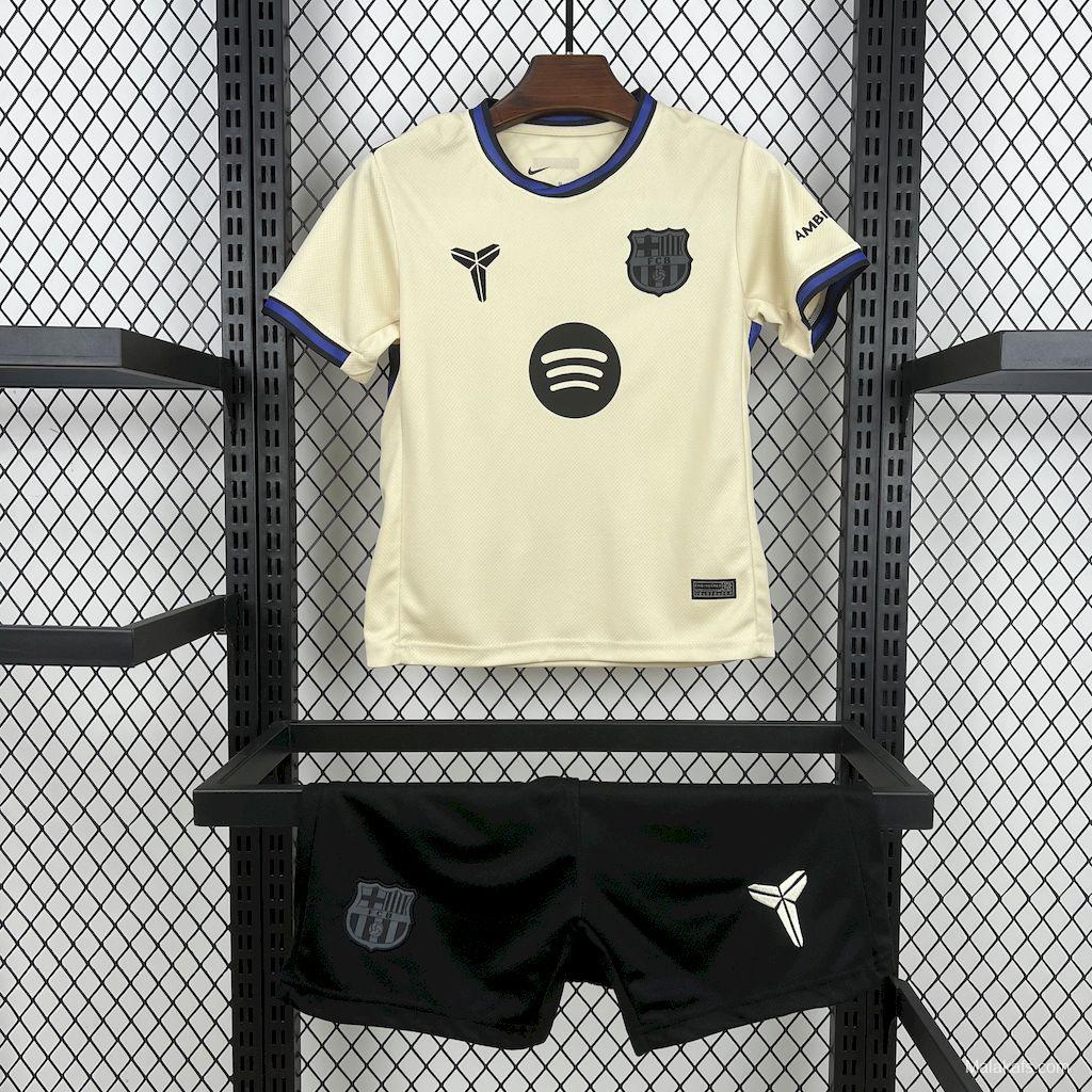 2025/26 Kids Barcelona Away Jersey