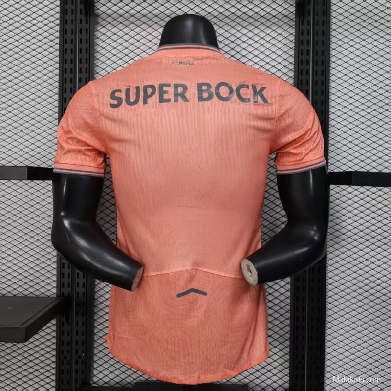 Player Version 25/26 Porto Away Pink Jersey