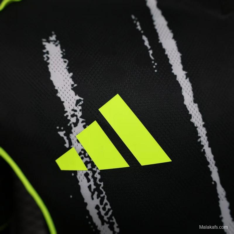 Player Version 25/26 Al Ahly FC Away Black Jersey