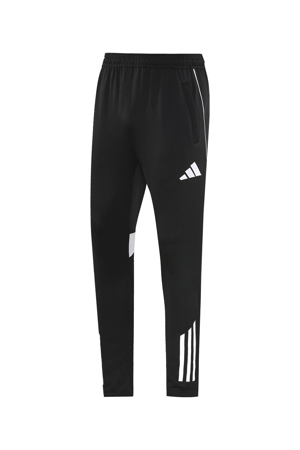 2025 Adidas Black Full Zipper Jacket + Long Pants