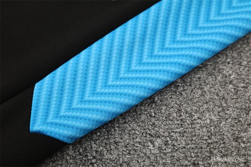 25/26 Napoli Black Grey Camouflage Half Zipper Jacket+Long Pants