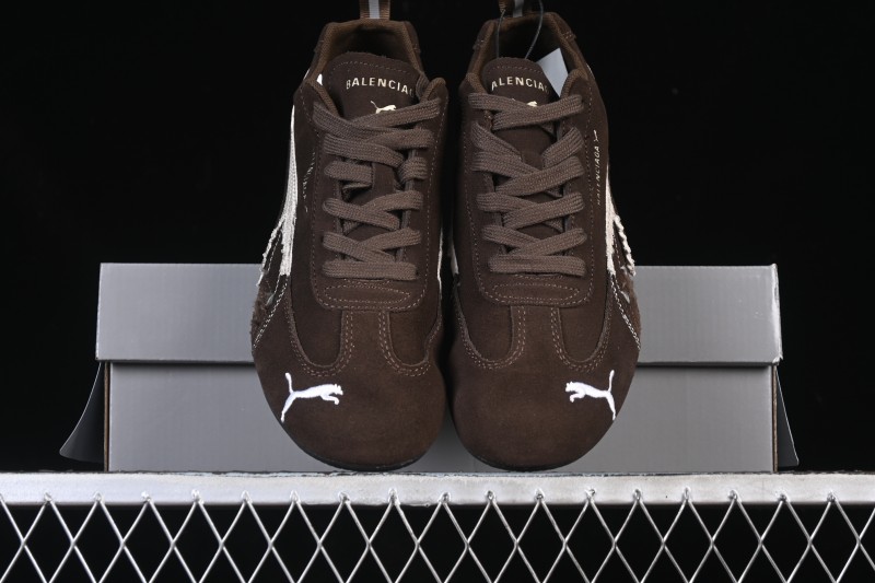 Puma The Open Product x Puma Speedcat Paris Collaboration Low-Top Lifestyle Casual Shoes - 406519-05