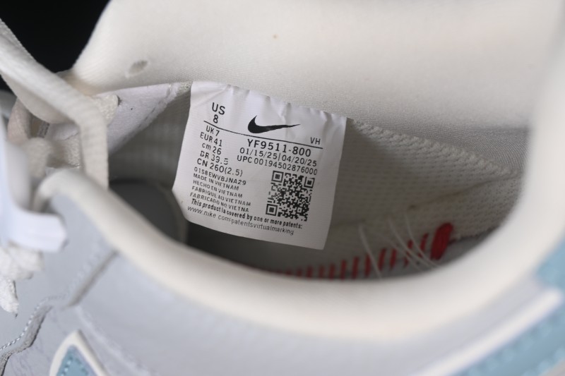 Nike Air Force 1'07 Low Gucci Collaboration Gray Blue Casual Sneakers - YF9511-800