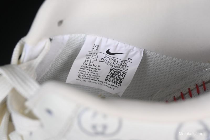 Nike Air Force 1'07 Low Gucci Collaboration White Red Blue Low-Top Casual Sneakers - SC0601-572