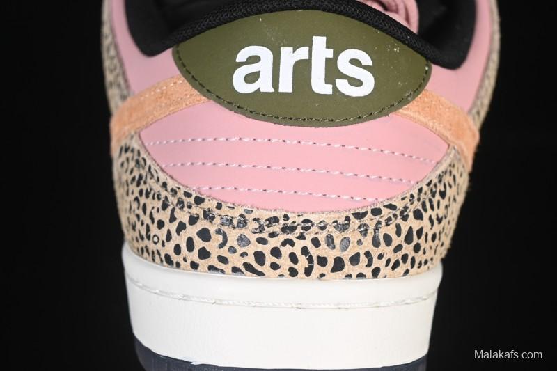 Nike SB Dunk Low Pro Arts-Rec Skateshop Collaboration Low-Top Casual Skate Shoes - IH3211-200