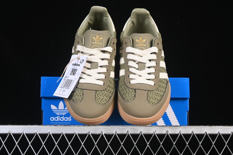 Adidas Samba OG Classic Casual Skate Shoes - JR9447