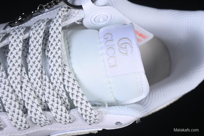 Nike Air Force 1 '07 Low Gucci Collaboration Light Gray Denim Glow-in-the-Dark Low-Top Casual Sneakers - XX3168-197