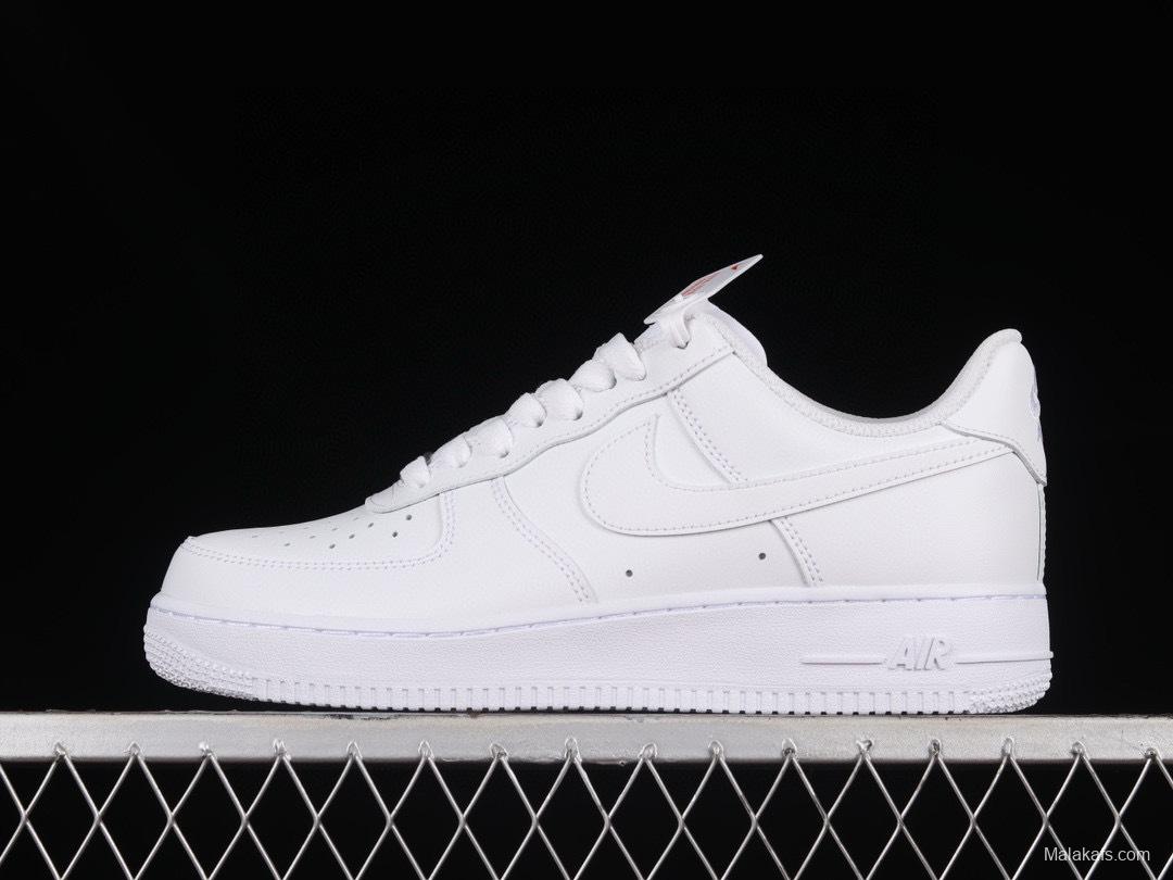 Nike Air Force 1 '07 Low Classic All-White Low-Top Casual Sneakers - CW2288-111