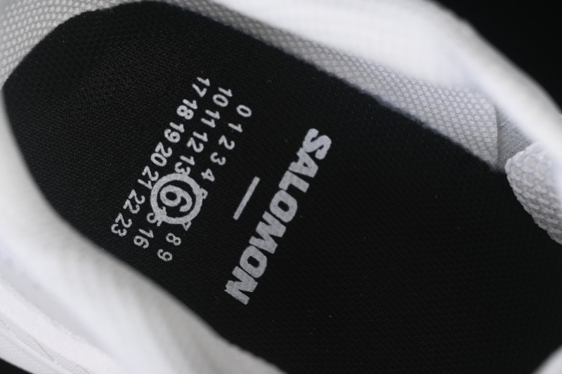 Maison Margiela MM6 x Salomon Spectur Low-Top Lace-Up Casual Lifestyle Shoes in White - AJE5