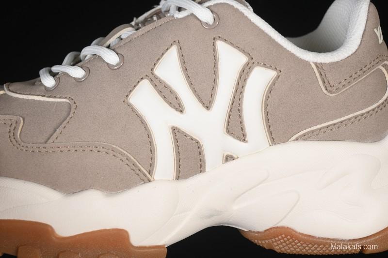 New York Yankees Bigball Chunky Vintage Window Platform Sneakers - 3ASHVT35N50BRS