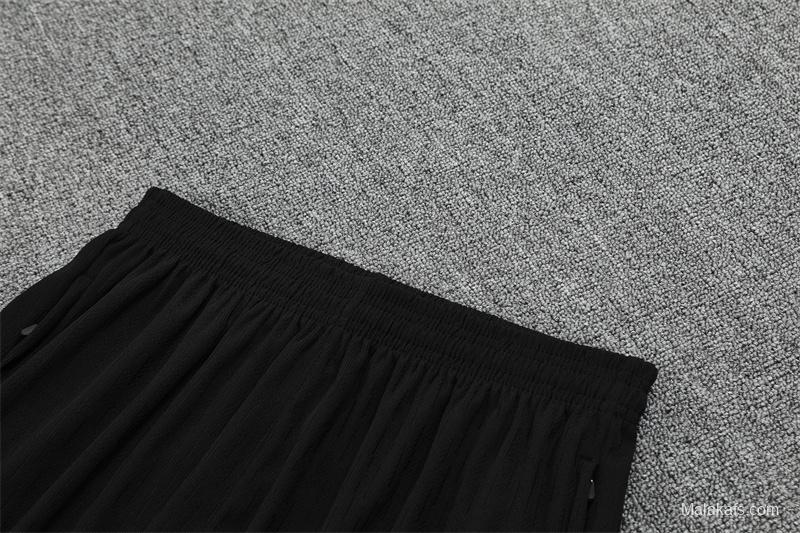 Player Version 25/26 Brazil Orange Half Zipper Jacket+Long Pants