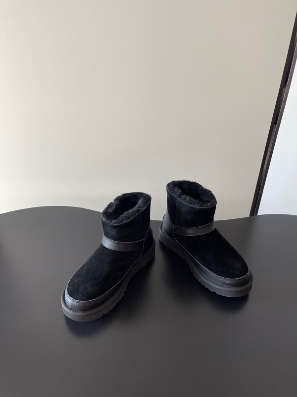 UGG 4512 Classic Buckle Flat Ultra Wool Anti-Slip Snow Boots - AS00290