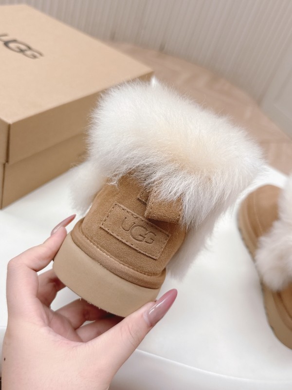 UGG 2025/SS New Long Fur Snow Boots - KFY00280