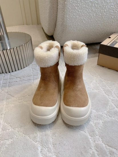 UGG 2025 SS Wool Warm Snow Boots - AS00310