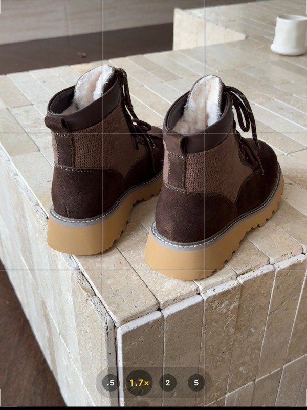 Agoge Autumn Winter New British Style Ankle Boots Martin Boots - KFY00
