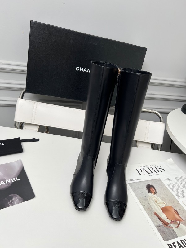 Chanel 2025/SS Double C High-Heel Fashion Boots - LY00370/LY00400