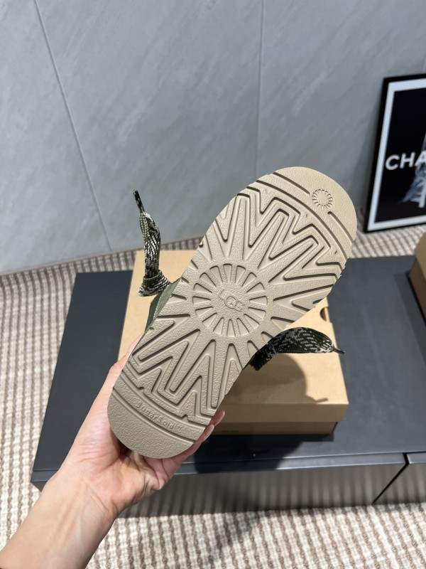 UGG Platform Sneakers Series Round Toe Chunky Sole Casual Shoes - MJ00270