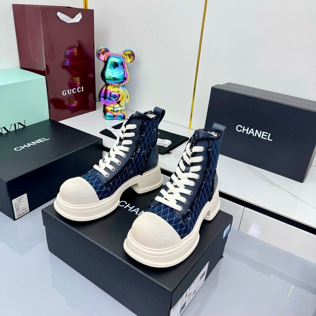 Chanel 2025/SS Short Boots Essential Autumn Winter Fashion Item - LY00380
