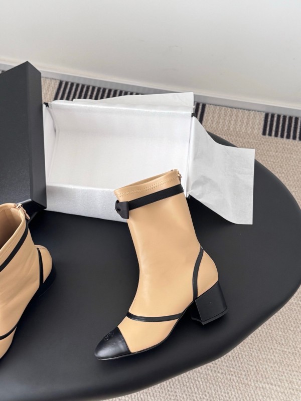 Chanel 2025 SS New Bow Ankle Boots - LY00