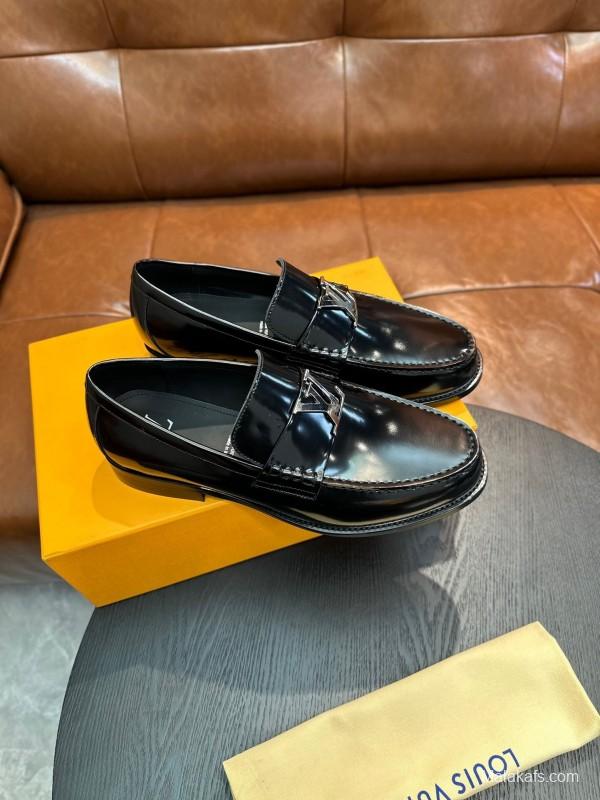 L Original Single Official Men's Casual Leather Shoes - AS00400