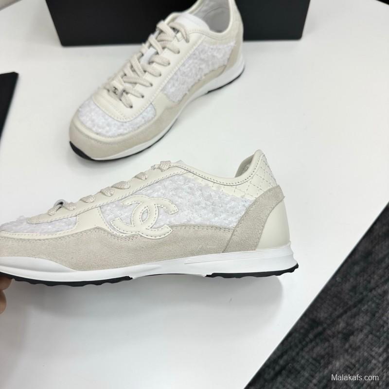 Chanel 2025 SS Panda Casual Sneakers - LY00