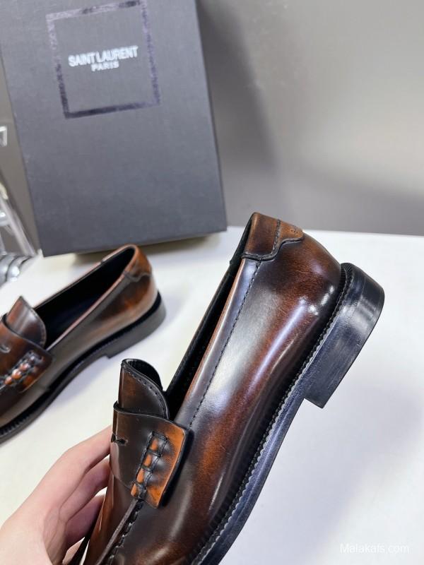 Saint Laurent Classic Loafer Flats - KFY00350