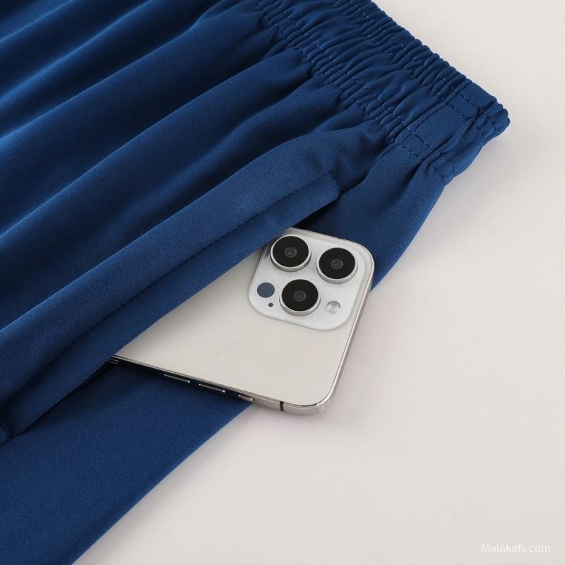 2025 Portugal Royal Blue Short Sleeve+Soccer Shorts