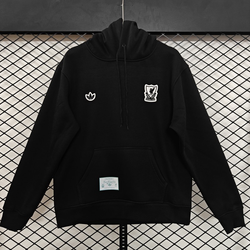 25/26 Liverpool Embroidered LogoHoodie 7 Colors