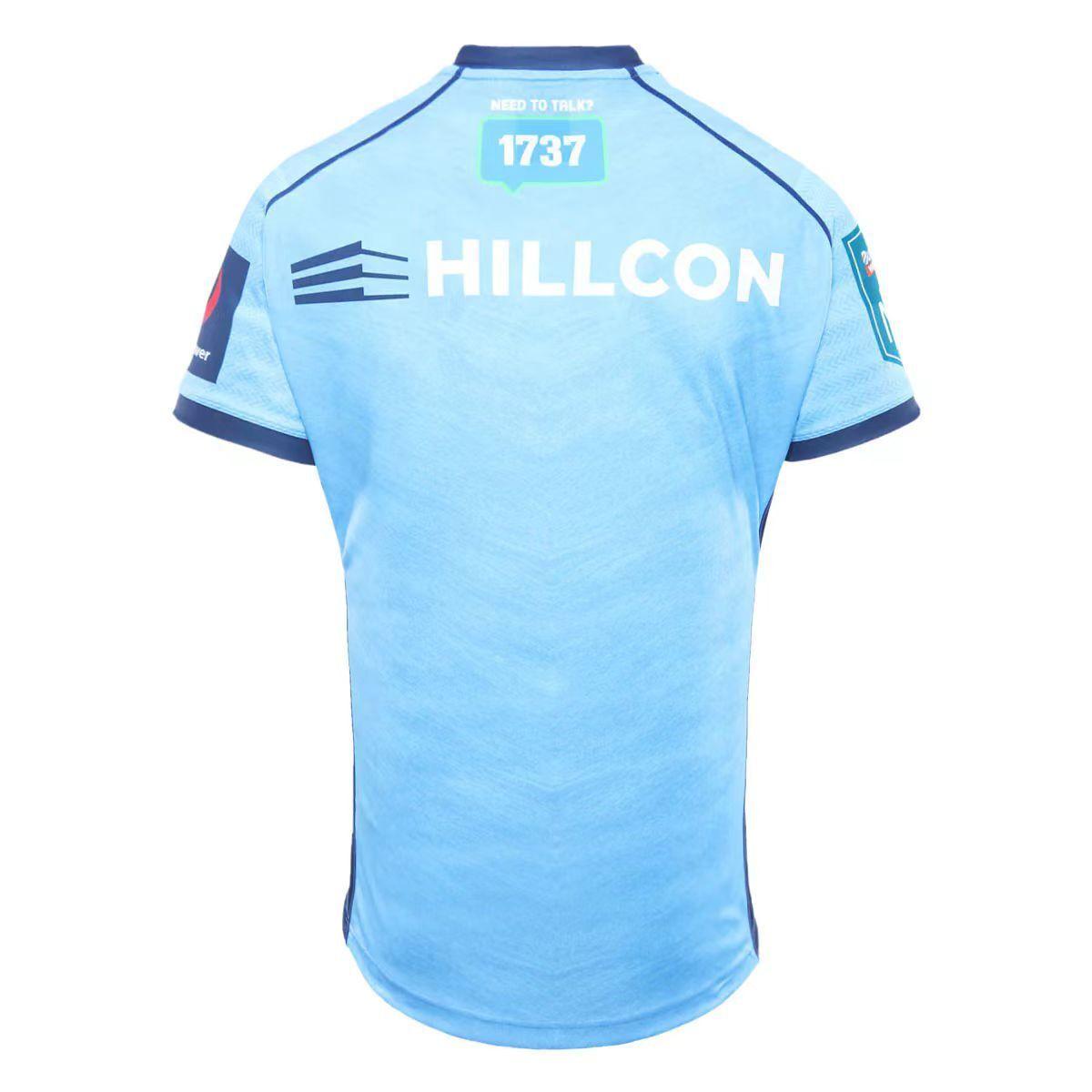 25/26 Worcester Warriors Sky Blue with Floral Pattern Jersey